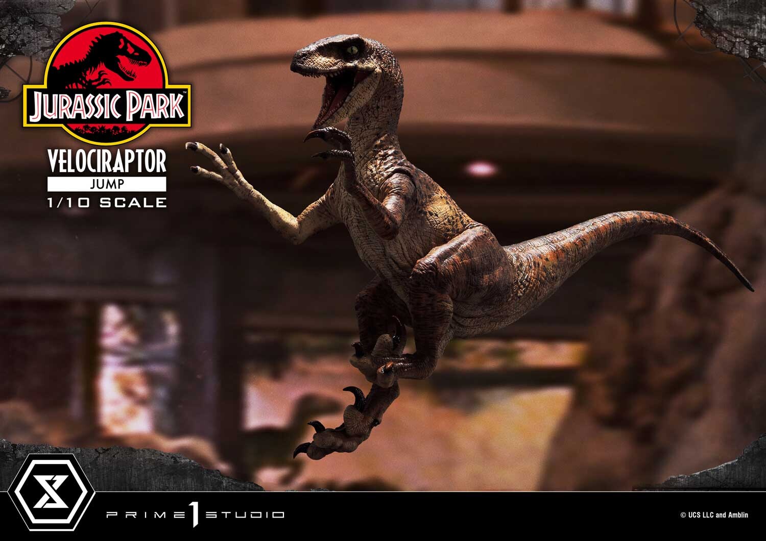 Jurassic Park - Velociraptor - Prime Collectible Figures  (PCFJP-06) - 1/10 - Jump (Prime 1 Studio) photo 28
