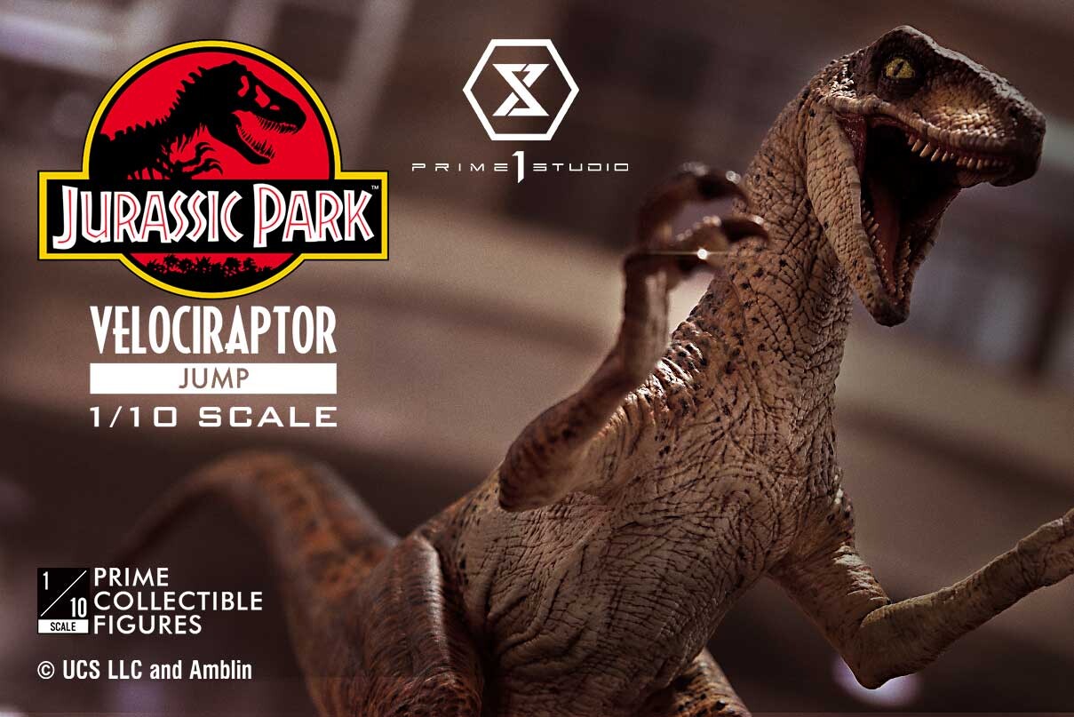 Jurassic Park - Velociraptor - Prime Collectible Figures  (PCFJP-06) - 1/10 - Jump (Prime 1 Studio) photo 38