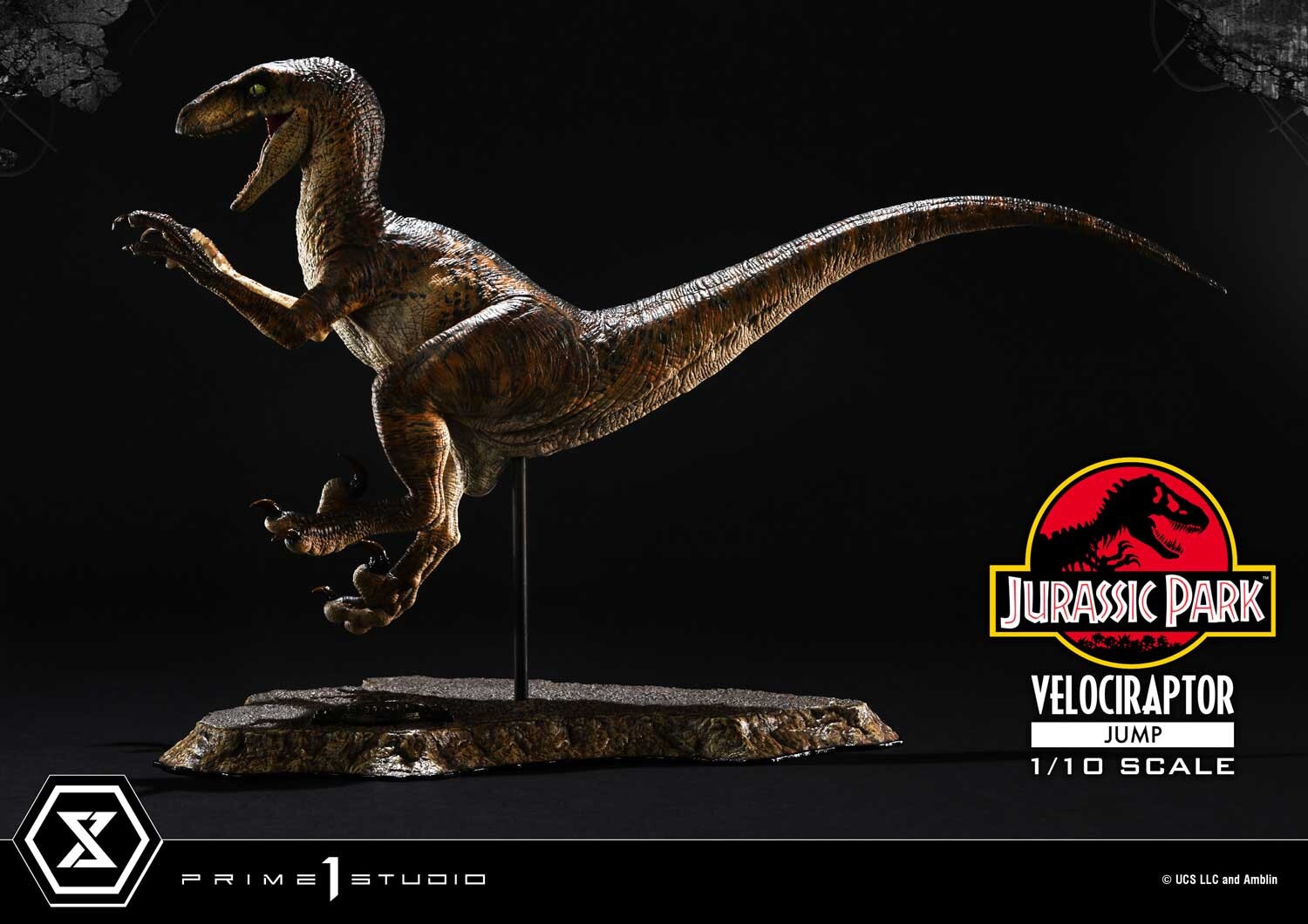 Jurassic Park - Velociraptor - Prime Collectible Figures  (PCFJP-06) - 1/10 - Jump (Prime 1 Studio) photo 39