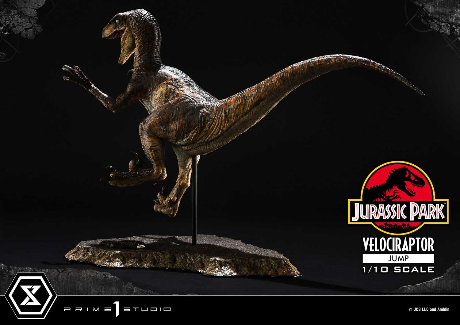 Jurassic Park - Velociraptor - Prime Collectible Figures  (PCFJP-06) - 1/10 - Jump (Prime 1 Studio) photo 41