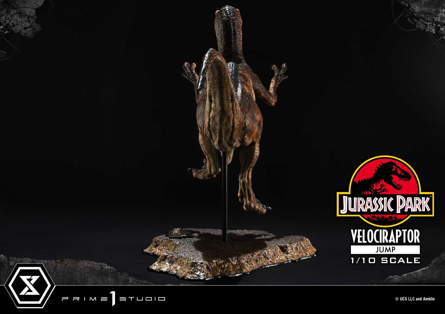 Jurassic Park - Velociraptor - Prime Collectible Figures  (PCFJP-06) - 1/10 - Jump (Prime 1 Studio) photo 42
