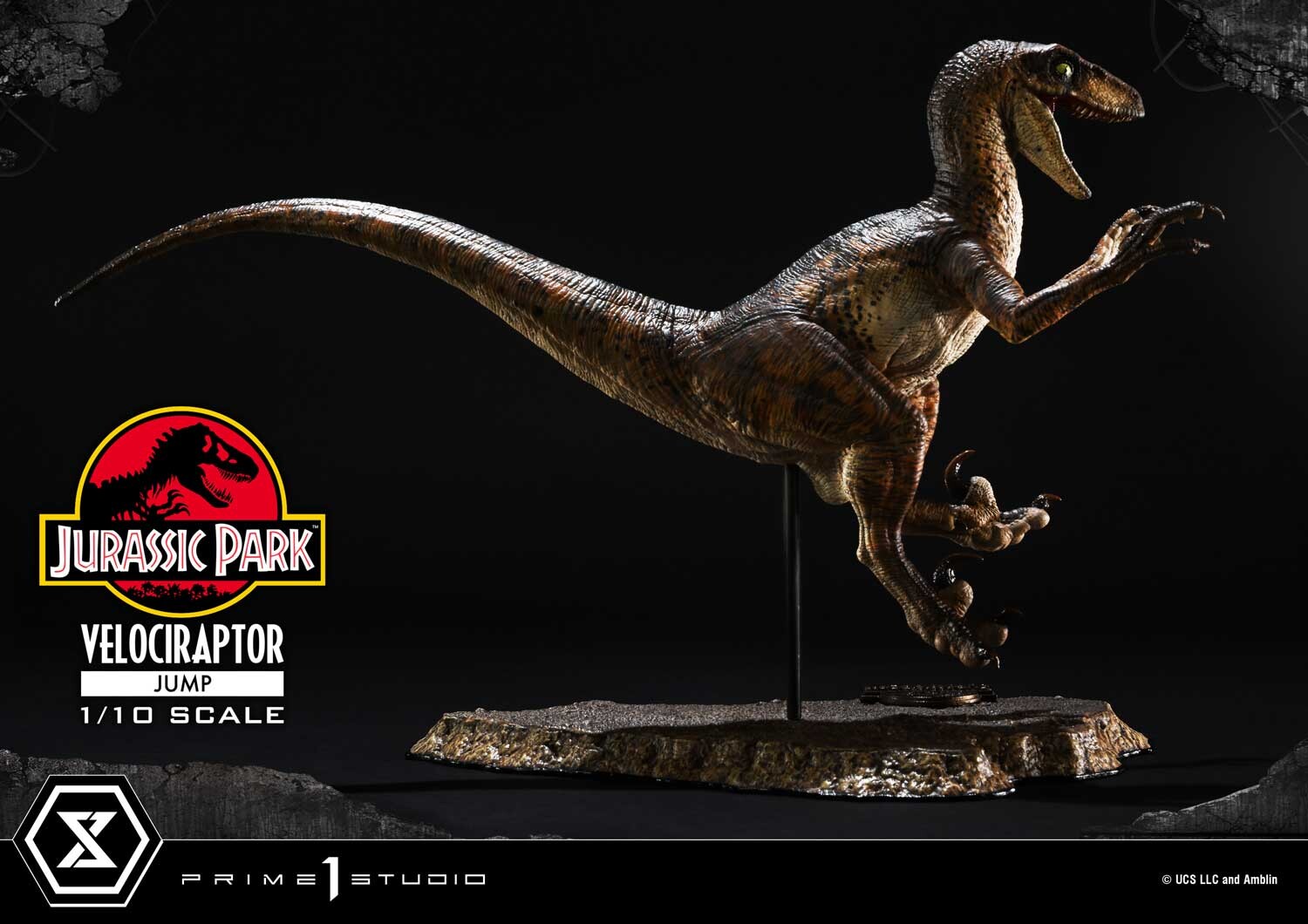 Jurassic Park - Velociraptor - Prime Collectible Figures  (PCFJP-06) - 1/10 - Jump (Prime 1 Studio) photo 44