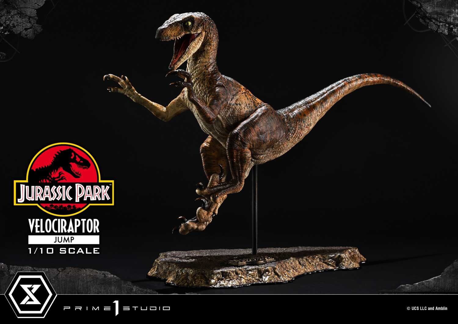 Jurassic Park - Velociraptor - Prime Collectible Figures  (PCFJP-06) - 1/10 - Jump (Prime 1 Studio) photo 47