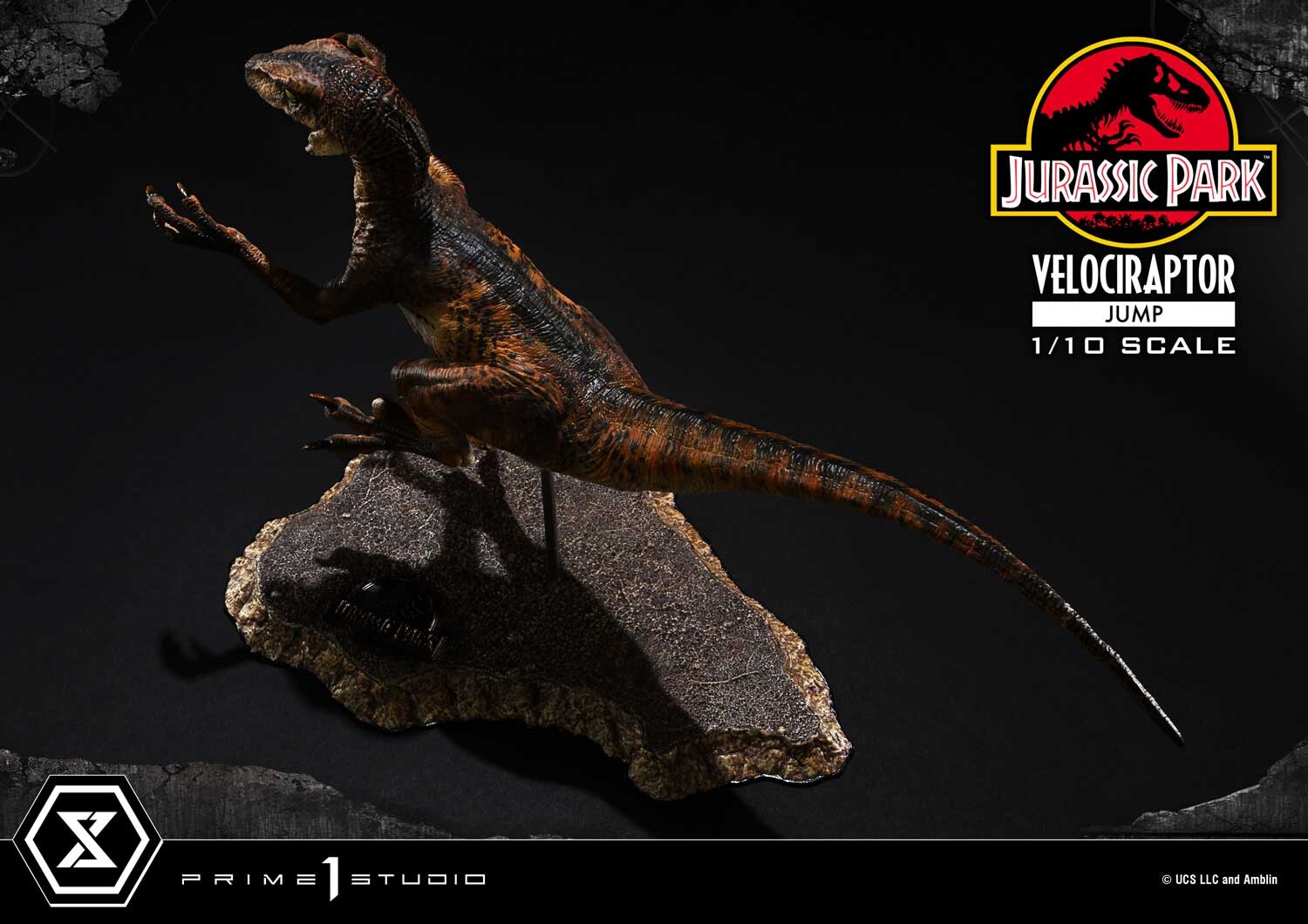 Jurassic Park - Velociraptor - Prime Collectible Figures  (PCFJP-06) - 1/10 - Jump (Prime 1 Studio) photo 48