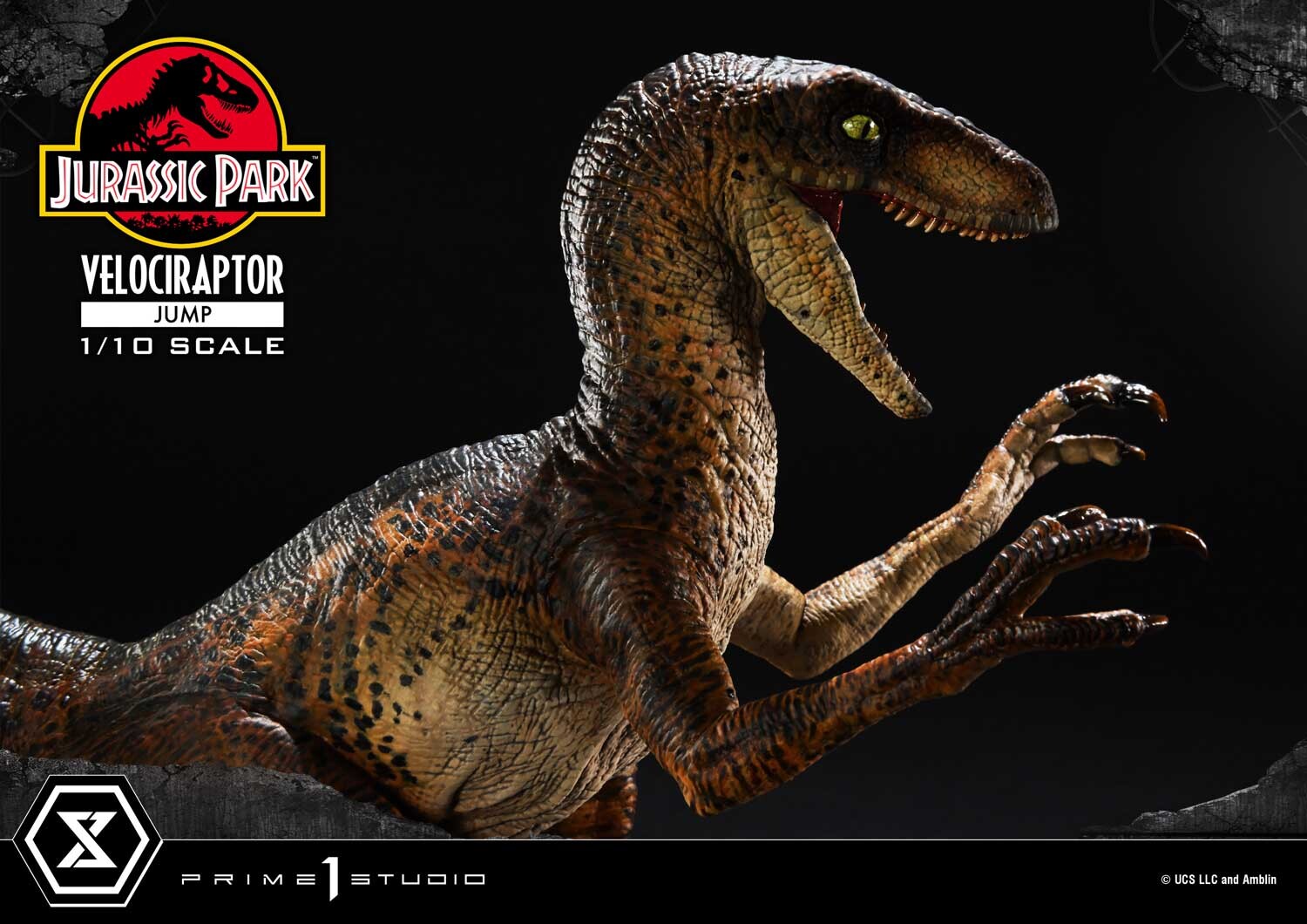 Jurassic Park - Velociraptor - Prime Collectible Figures  (PCFJP-06) - 1/10 - Jump (Prime 1 Studio) photo 49