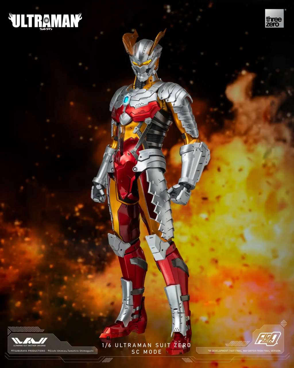 Ultraman Suit Another Universe - Ultraman Suit Zero - FigZero - 1/6 - SC Mode (ThreeZero)