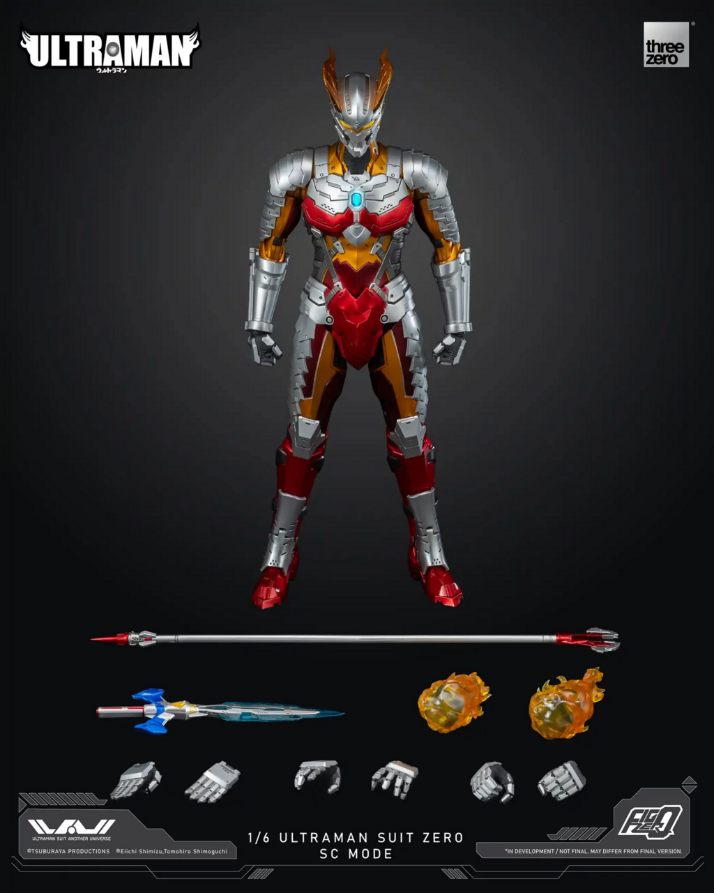 Ultraman Suit Another Universe - Ultraman Suit Zero - FigZero - 1/6 - SC Mode (ThreeZero)