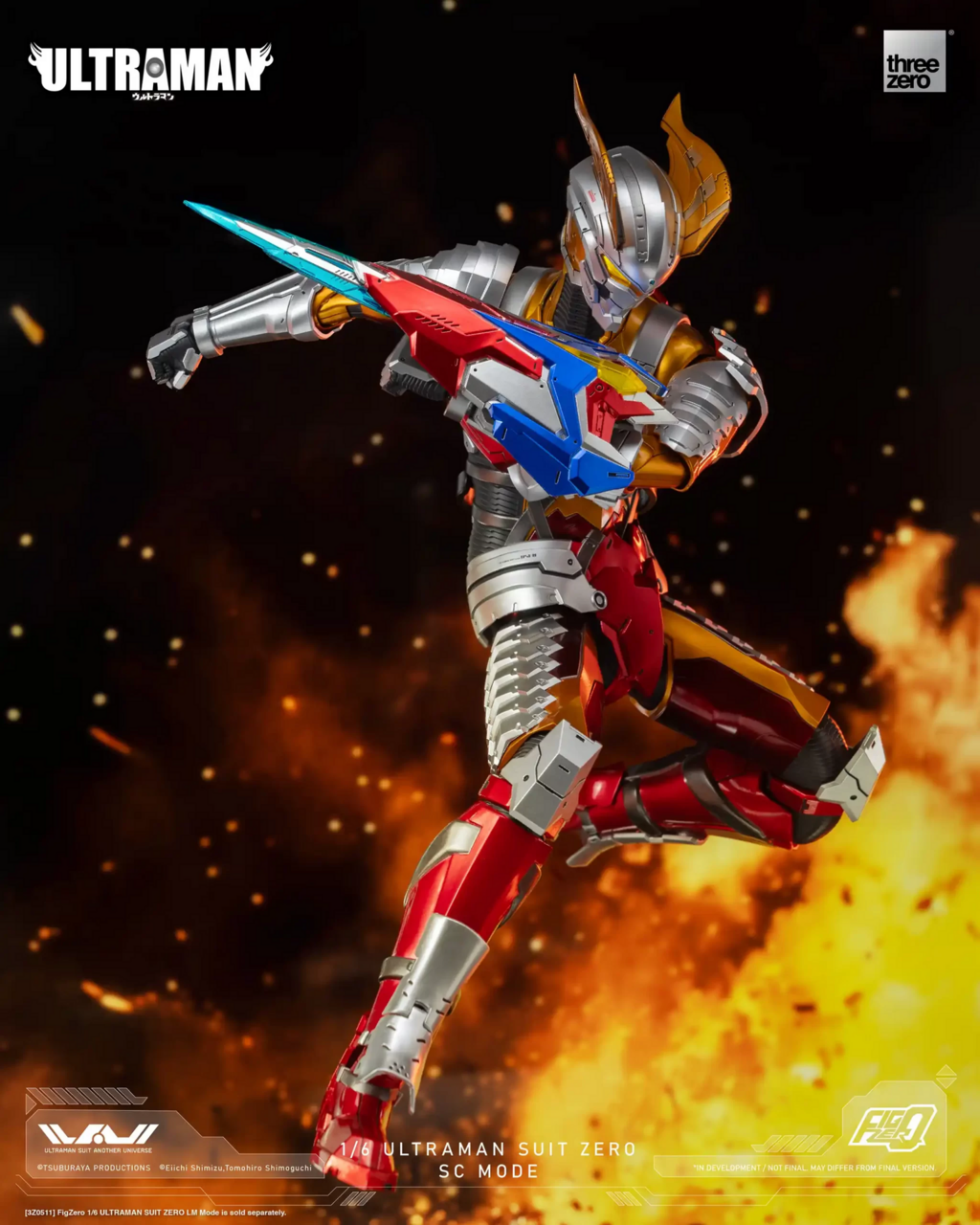 Ultraman Suit Another Universe - Ultraman Suit Zero - FigZero - 1/6 - SC Mode (ThreeZero)