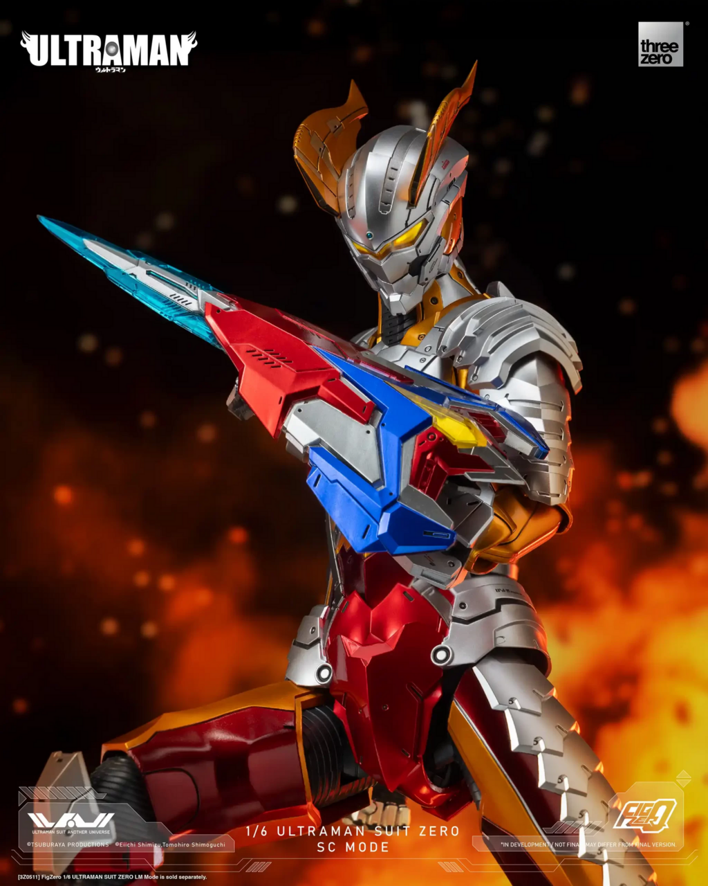 Ultraman Suit Another Universe - Ultraman Suit Zero - FigZero - 1/6 - SC Mode (ThreeZero)