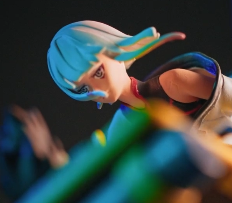 Cyberpunk: Edgerunners - David Martinez - Lucy - Diorama - Runaway (Neamedia Icons) photo 2