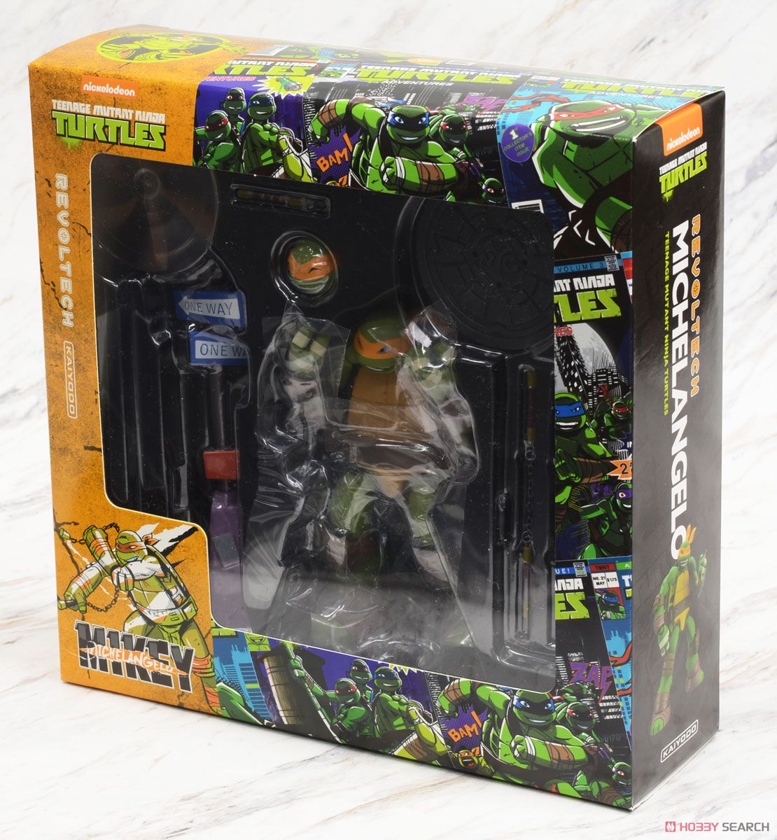 Teenage Mutant Ninja Turtles (2012 TV series) - Michelangelo - Revoltech - 2012 (Kaiyodo)
