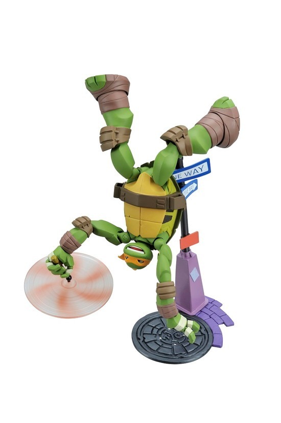 Teenage Mutant Ninja Turtles (2012 TV series) - Michelangelo - Revoltech - 2012 (Kaiyodo) photo 2