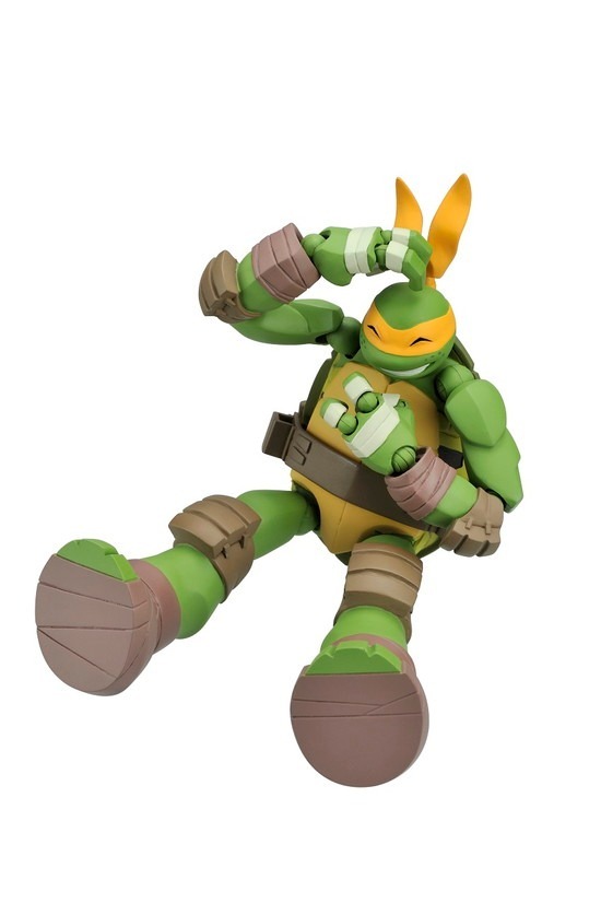 Teenage Mutant Ninja Turtles (2012 TV series) - Michelangelo - Revoltech - 2012 (Kaiyodo) photo 3