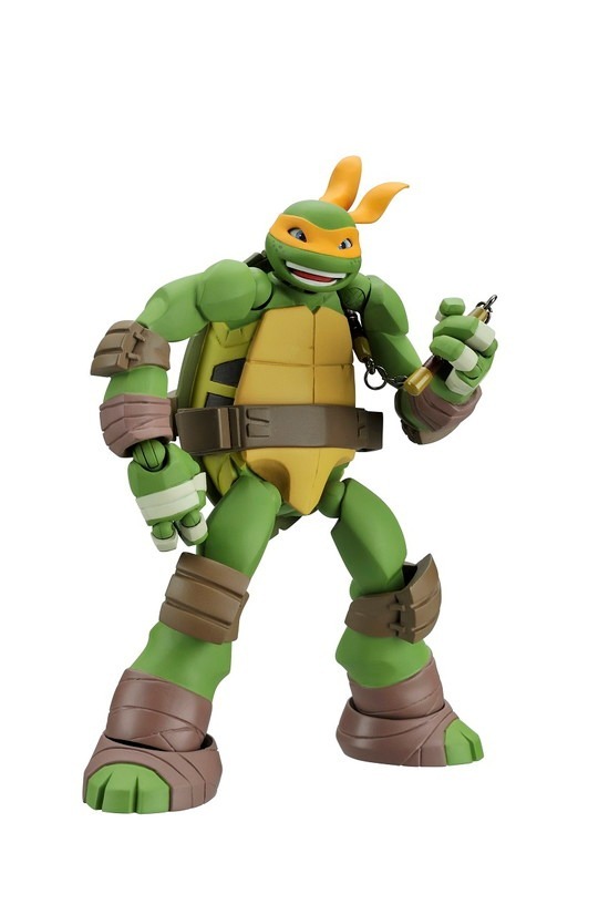Teenage Mutant Ninja Turtles (2012 TV series) - Michelangelo - Revoltech - 2012 (Kaiyodo) photo 4
