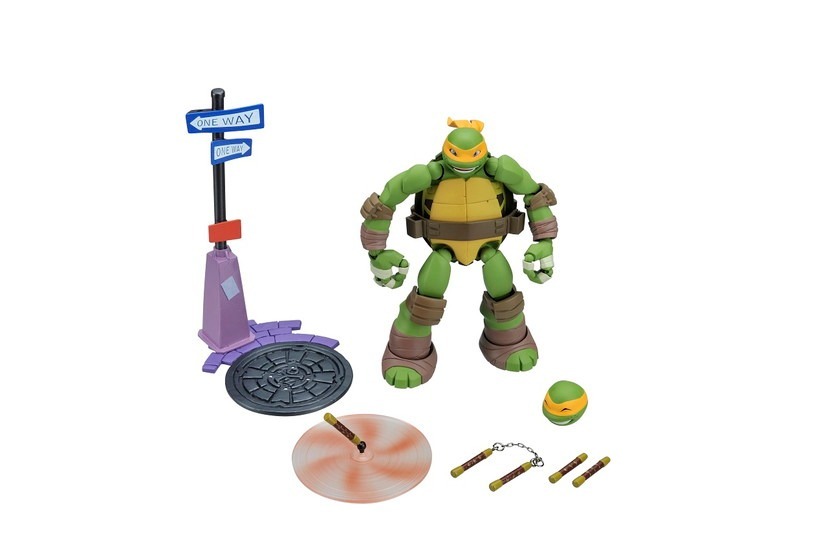 Teenage Mutant Ninja Turtles (2012 TV series) - Michelangelo - Revoltech - 2012 (Kaiyodo) photo 6