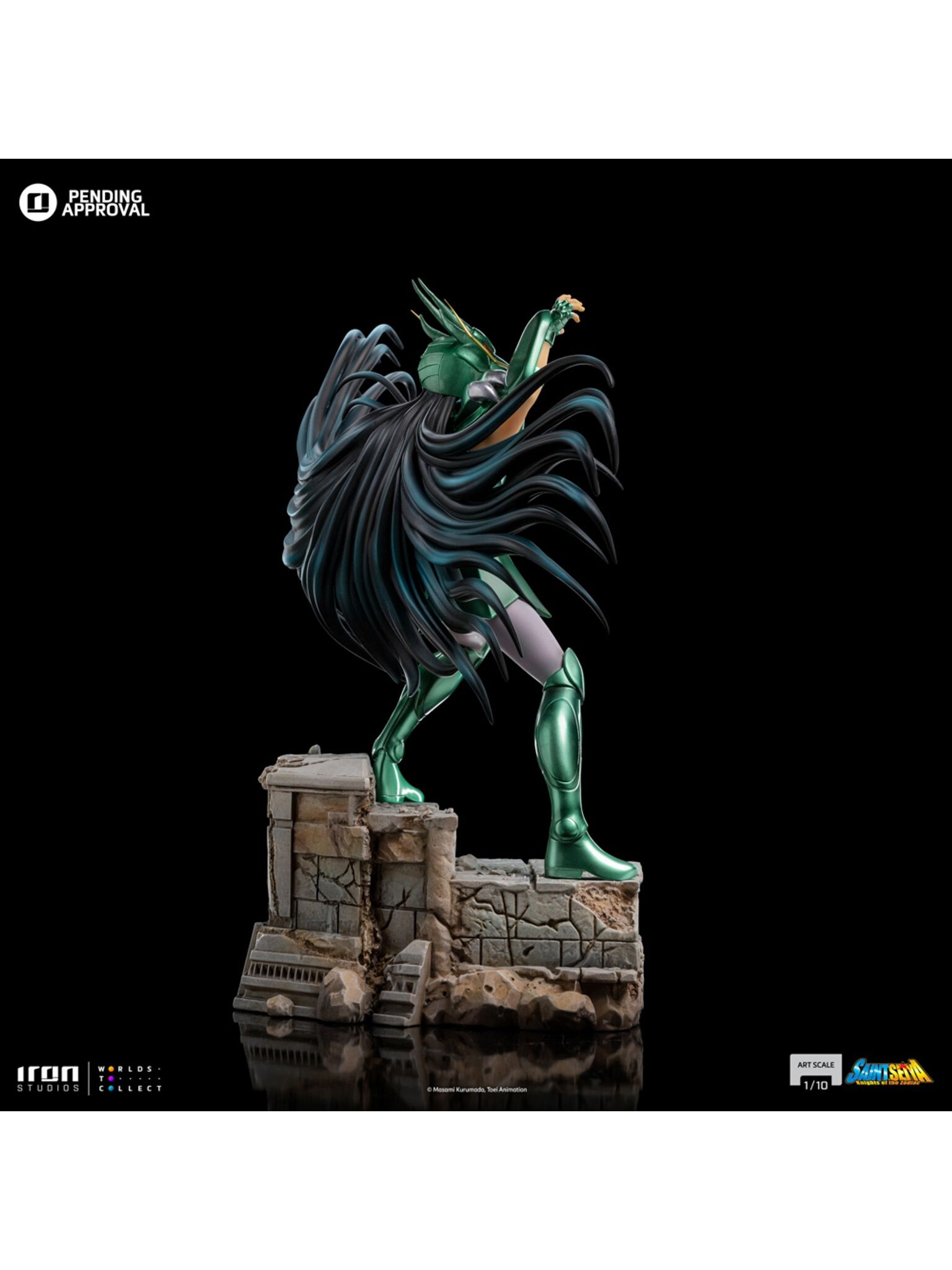 Saint Seiya - Dragon Shiryu - Art Scale - 1/10 (IRON Studios) photo 9