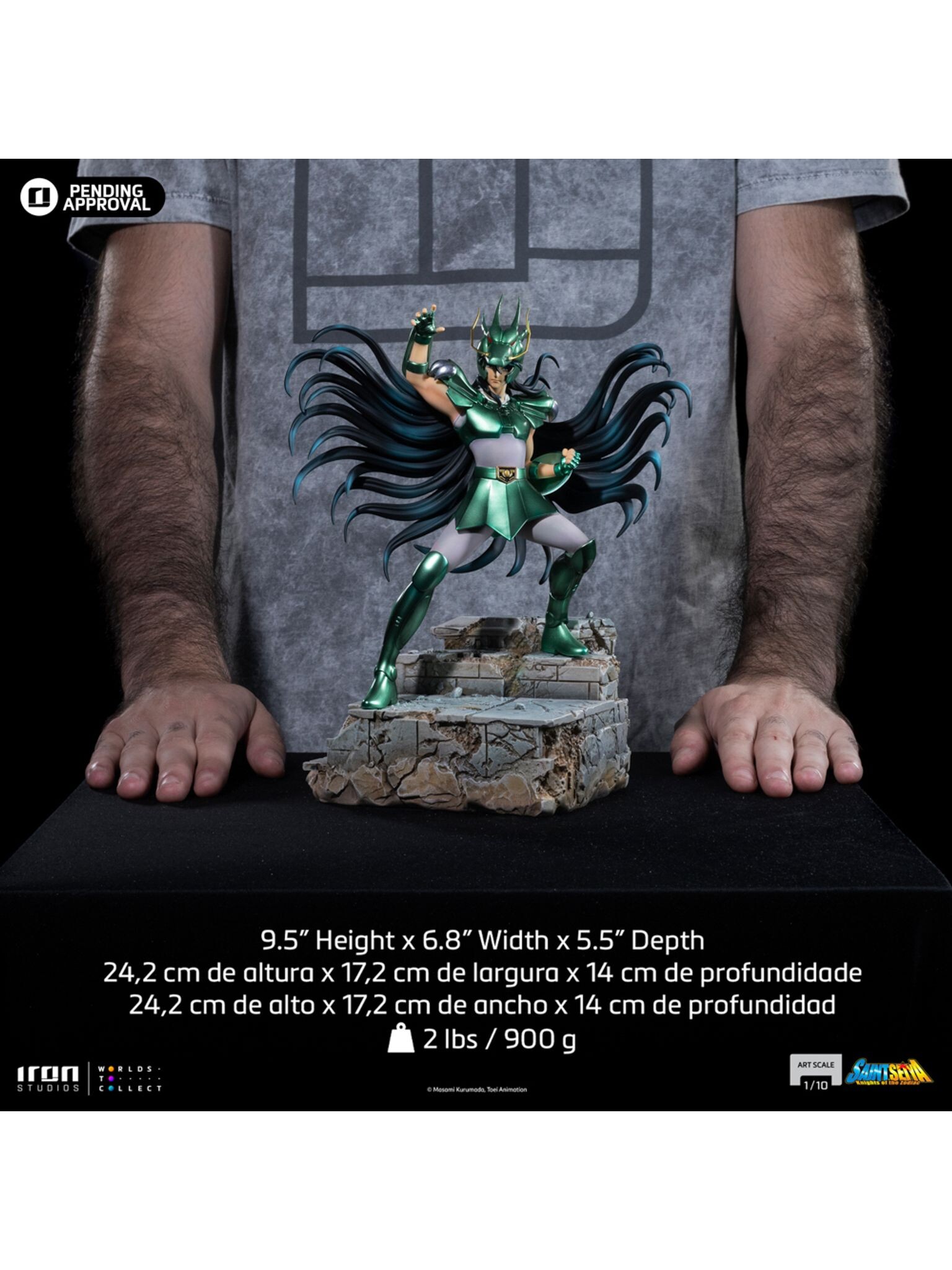 Saint Seiya - Dragon Shiryu - Art Scale - 1/10 (IRON Studios) photo 11