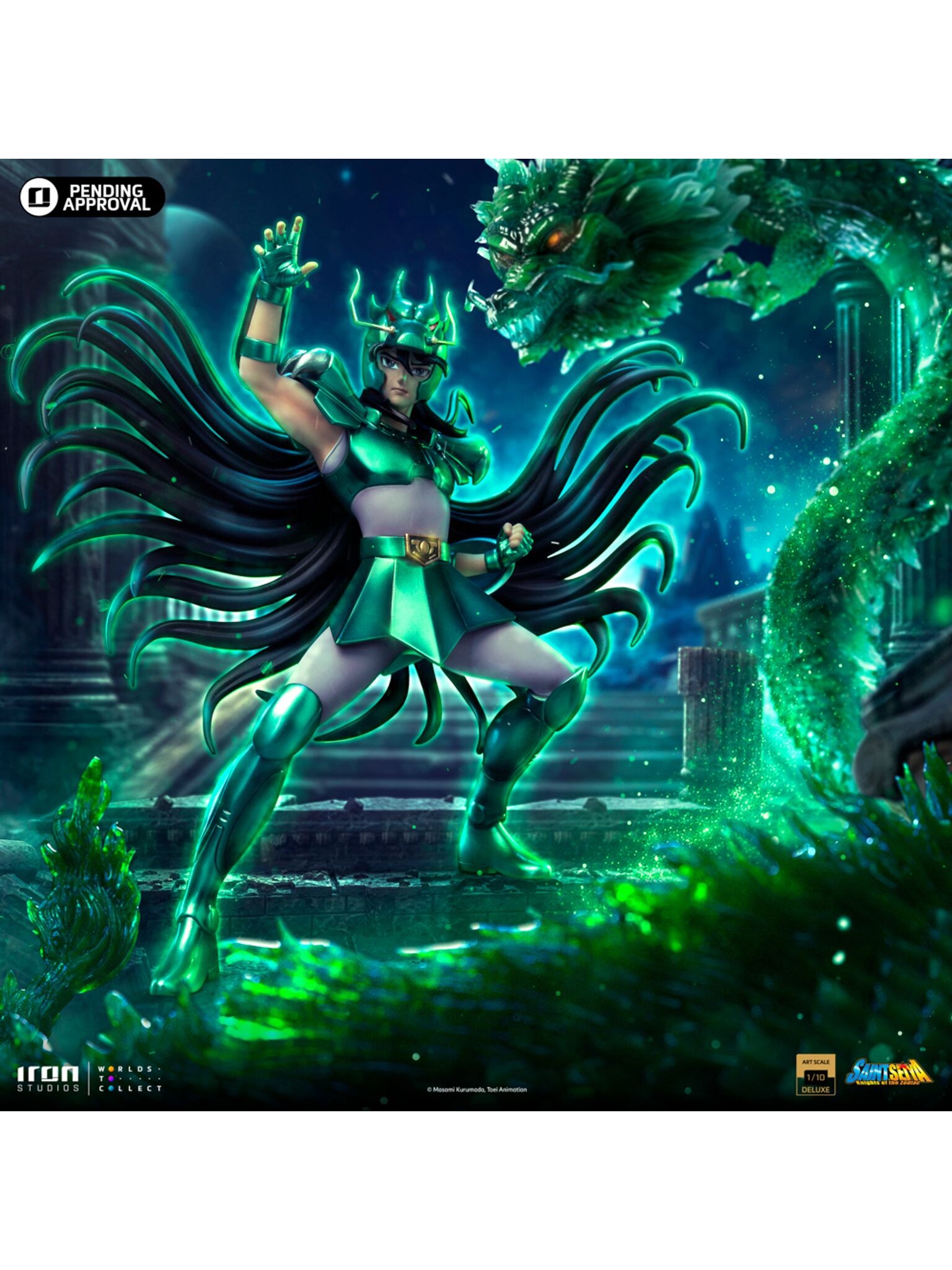 Saint Seiya - Dragon Shiryu - Art Scale - 1/10 - Deluxe (IRON Studios) photo 2