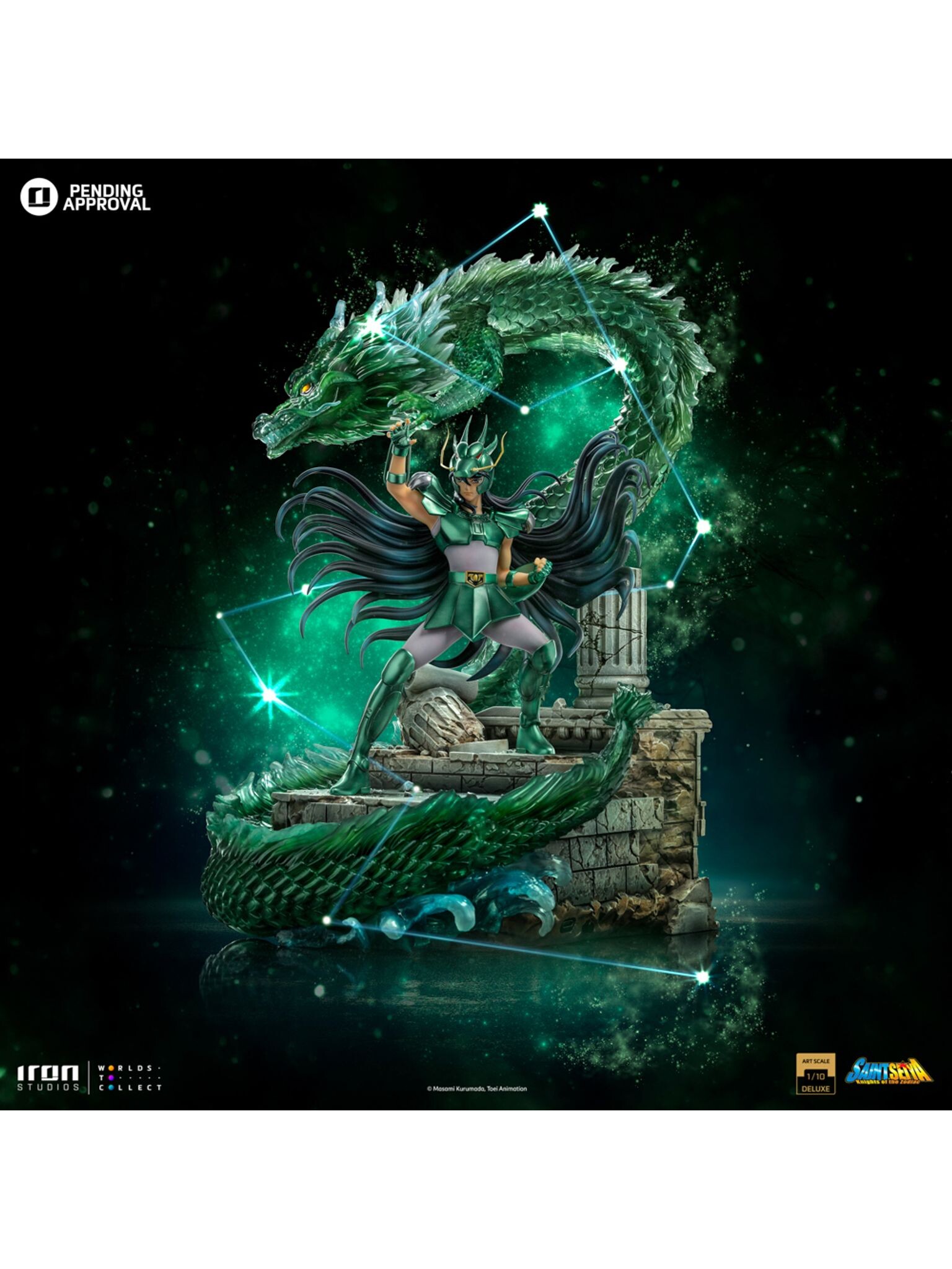Saint Seiya - Dragon Shiryu - Art Scale - 1/10 - Deluxe (IRON Studios) photo 3