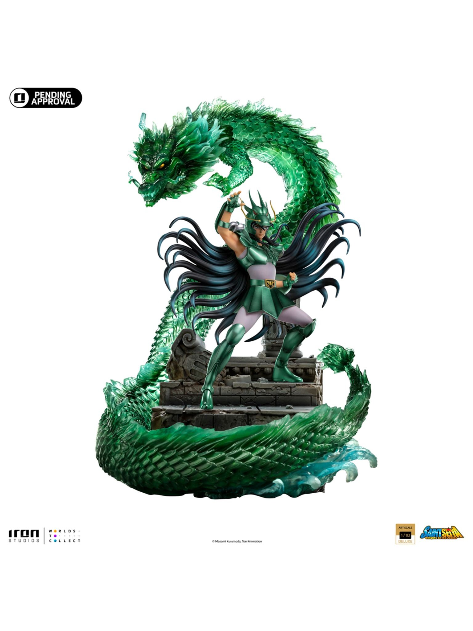 Saint Seiya - Dragon Shiryu - Art Scale - 1/10 - Deluxe (IRON Studios) photo 4