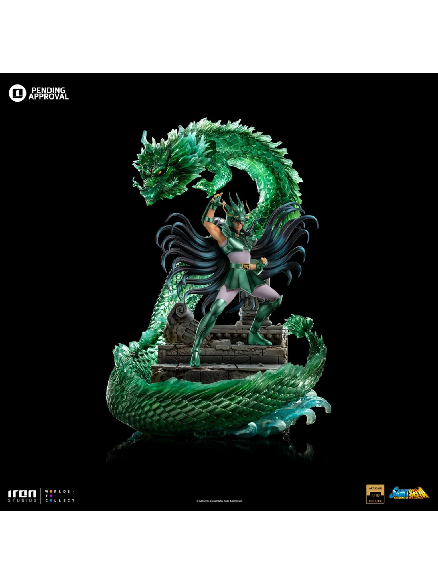 Saint Seiya - Dragon Shiryu - Art Scale - 1/10 - Deluxe (IRON Studios) photo 5