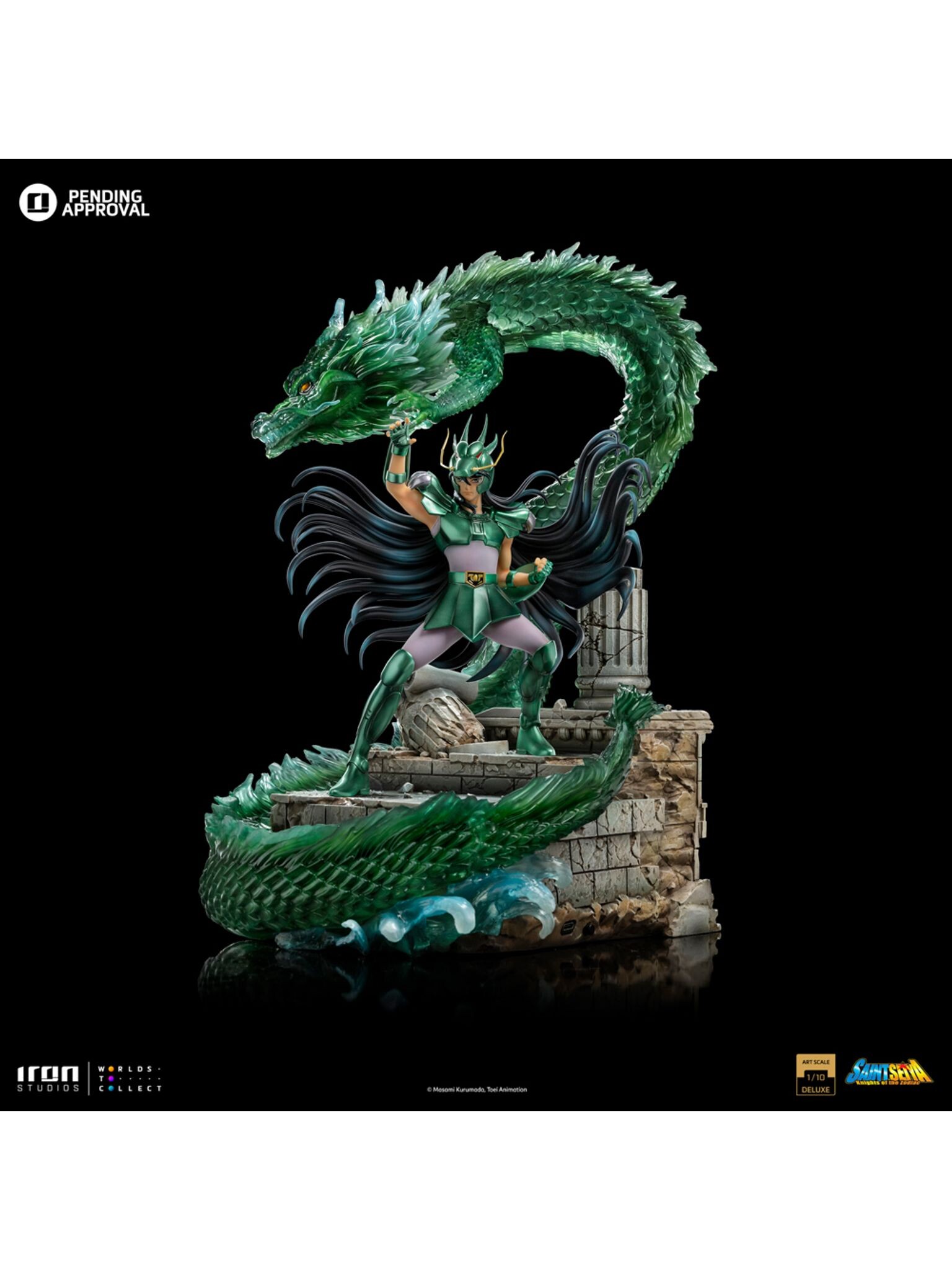 Saint Seiya - Dragon Shiryu - Art Scale - 1/10 - Deluxe (IRON Studios) photo 6