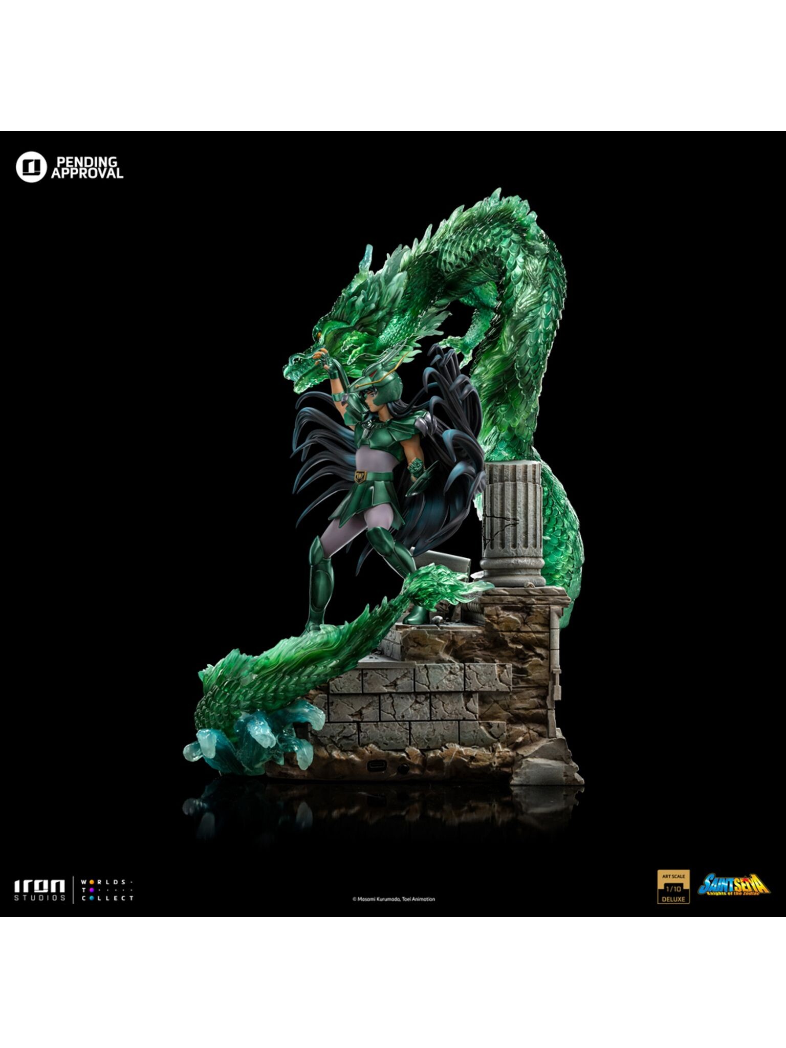 Saint Seiya - Dragon Shiryu - Art Scale - 1/10 - Deluxe (IRON Studios) photo 7