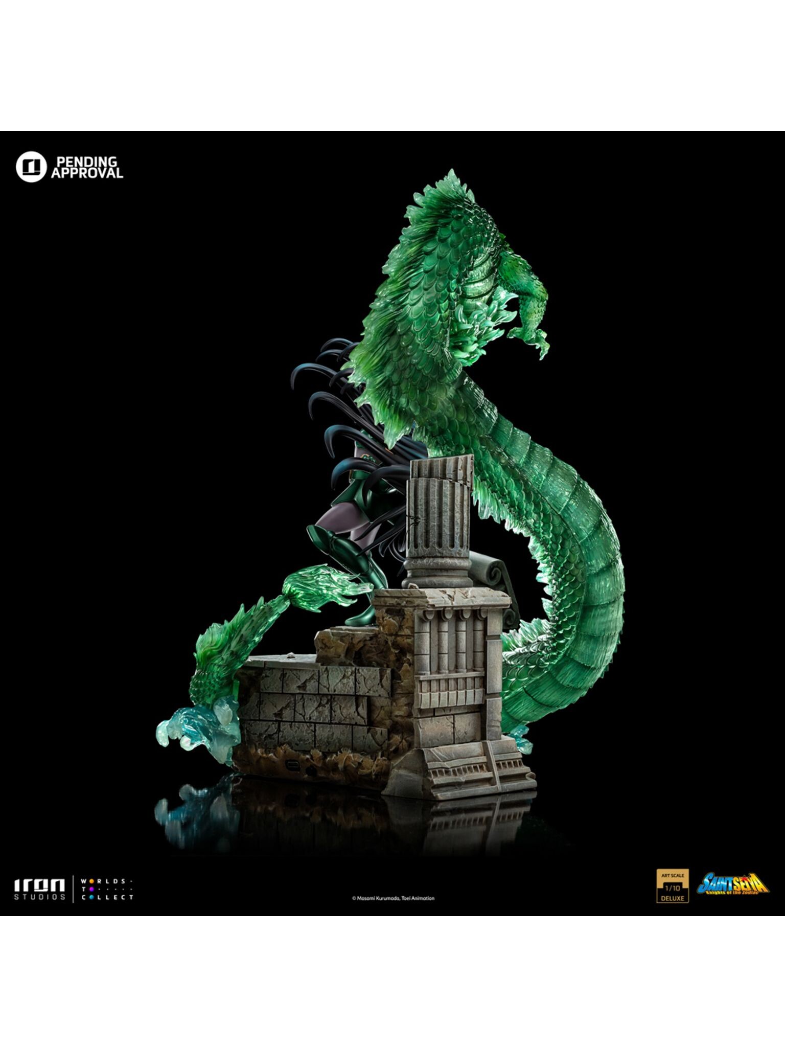 Saint Seiya - Dragon Shiryu - Art Scale - 1/10 - Deluxe (IRON Studios) photo 8