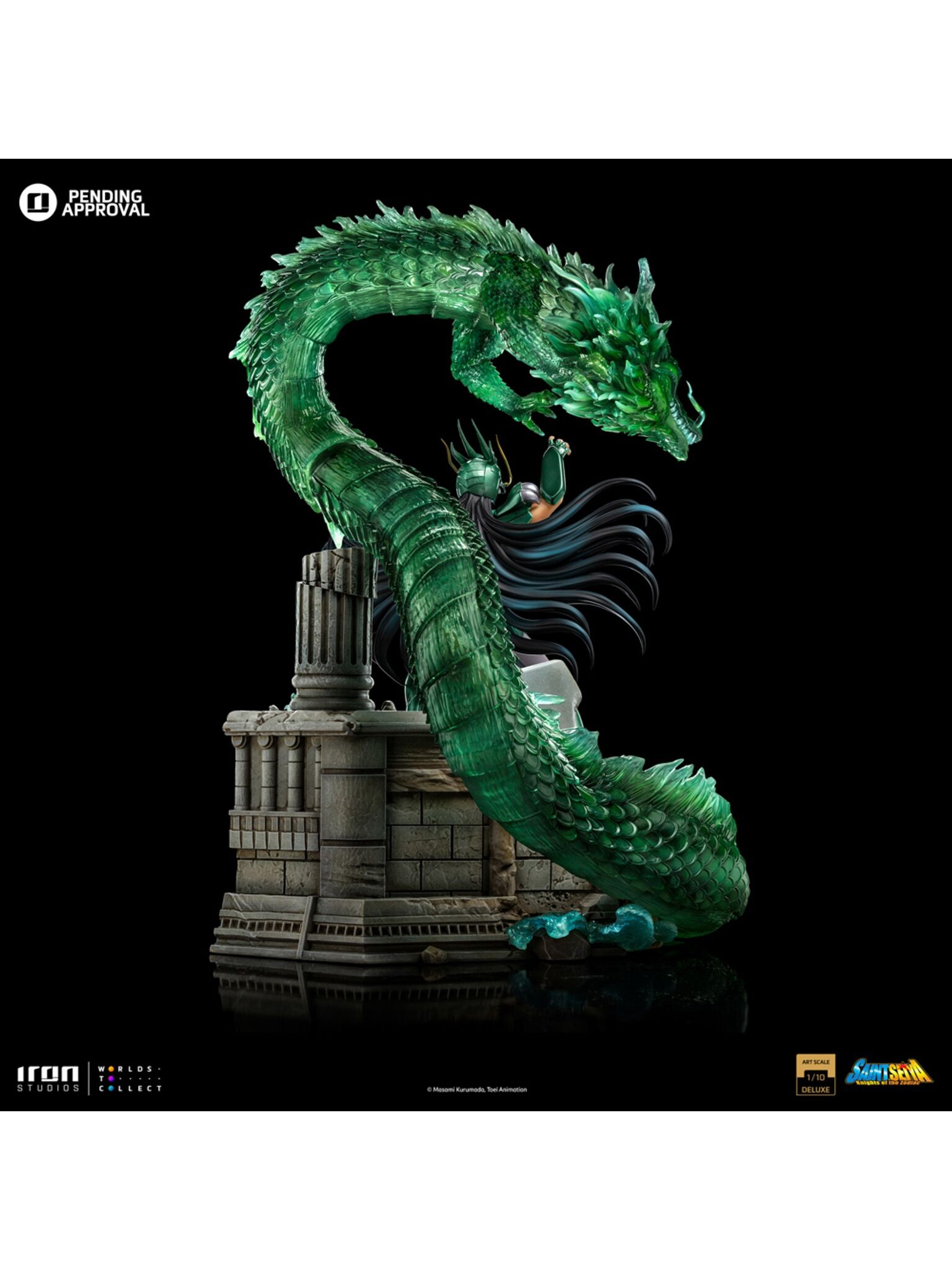 Saint Seiya - Dragon Shiryu - Art Scale - 1/10 - Deluxe (IRON Studios) photo 9