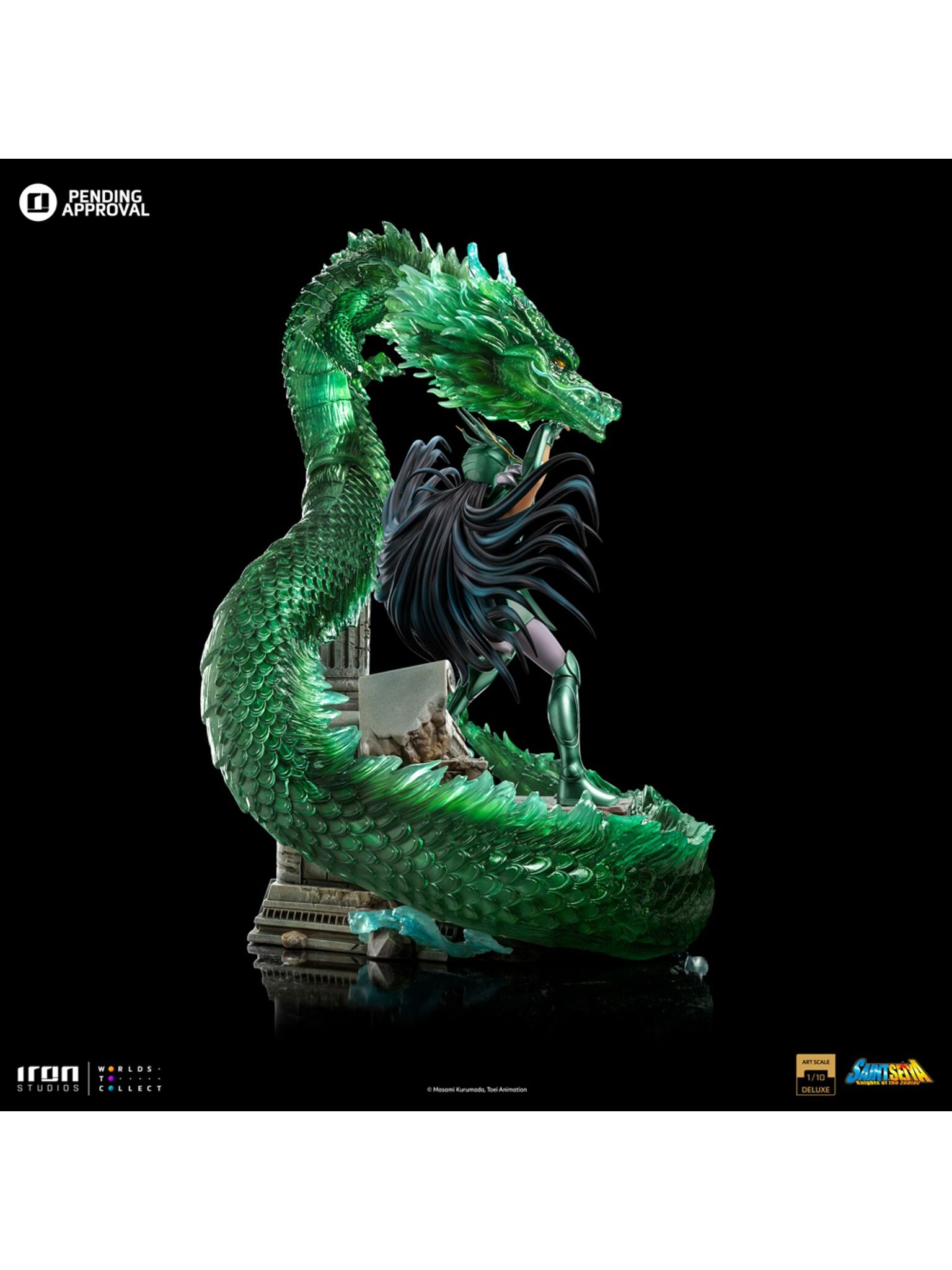 Saint Seiya - Dragon Shiryu - Art Scale - 1/10 - Deluxe (IRON Studios) photo 10