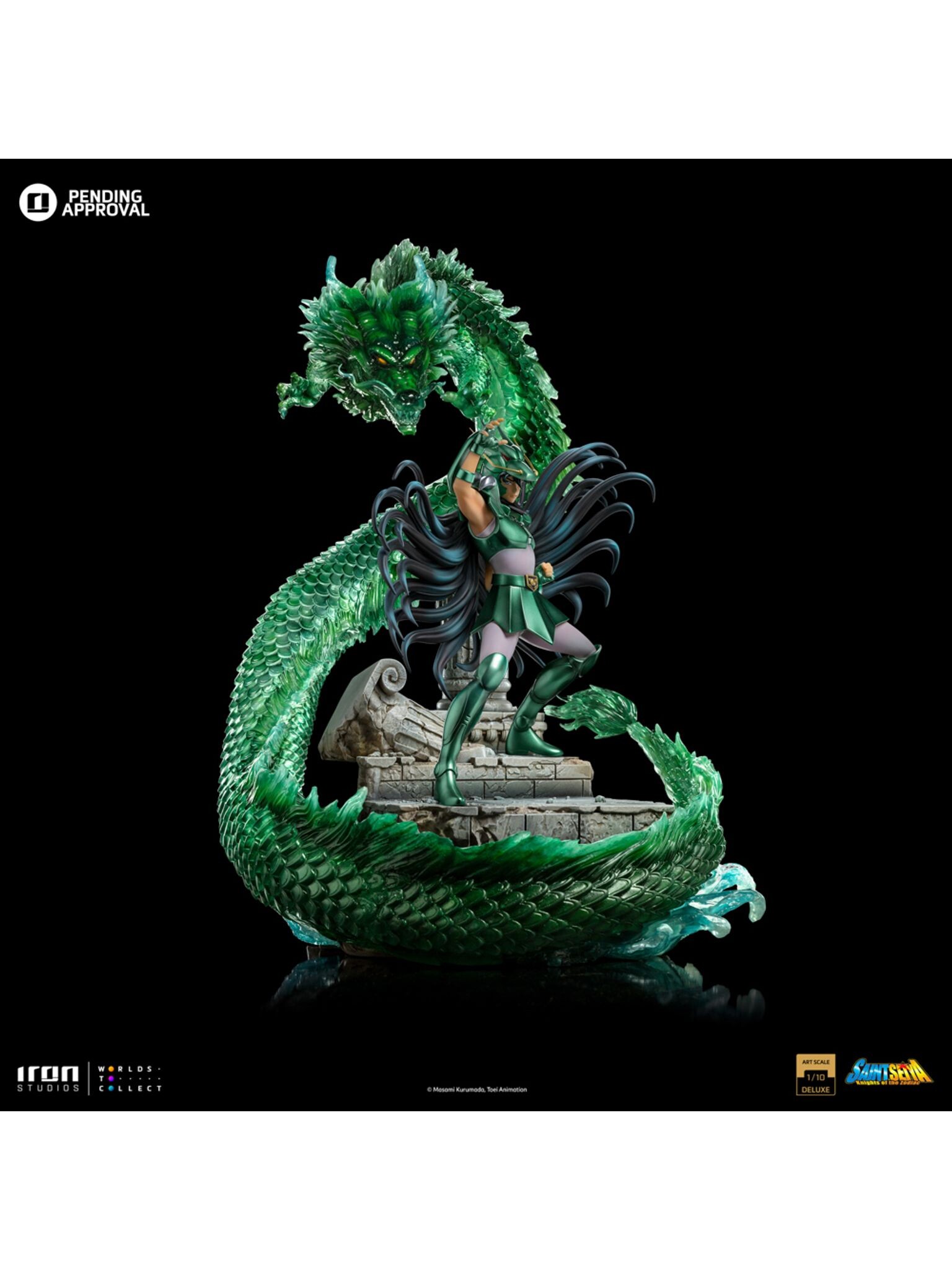 Saint Seiya - Dragon Shiryu - Art Scale - 1/10 - Deluxe (IRON Studios) photo 11