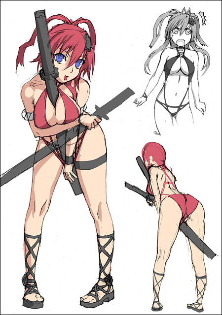 Hyakka Ryouran - Yagyu Jubei - 1/8 - Swimsuit Ver. (Alter, Hobby Japan) photo 4