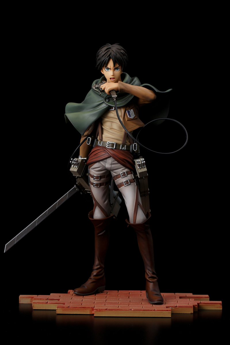 Shingeki no Kyojin - Eren Yeager - BRAVE-ACT - 1/8 - Cleaning ver. (Sentinel) photo 8