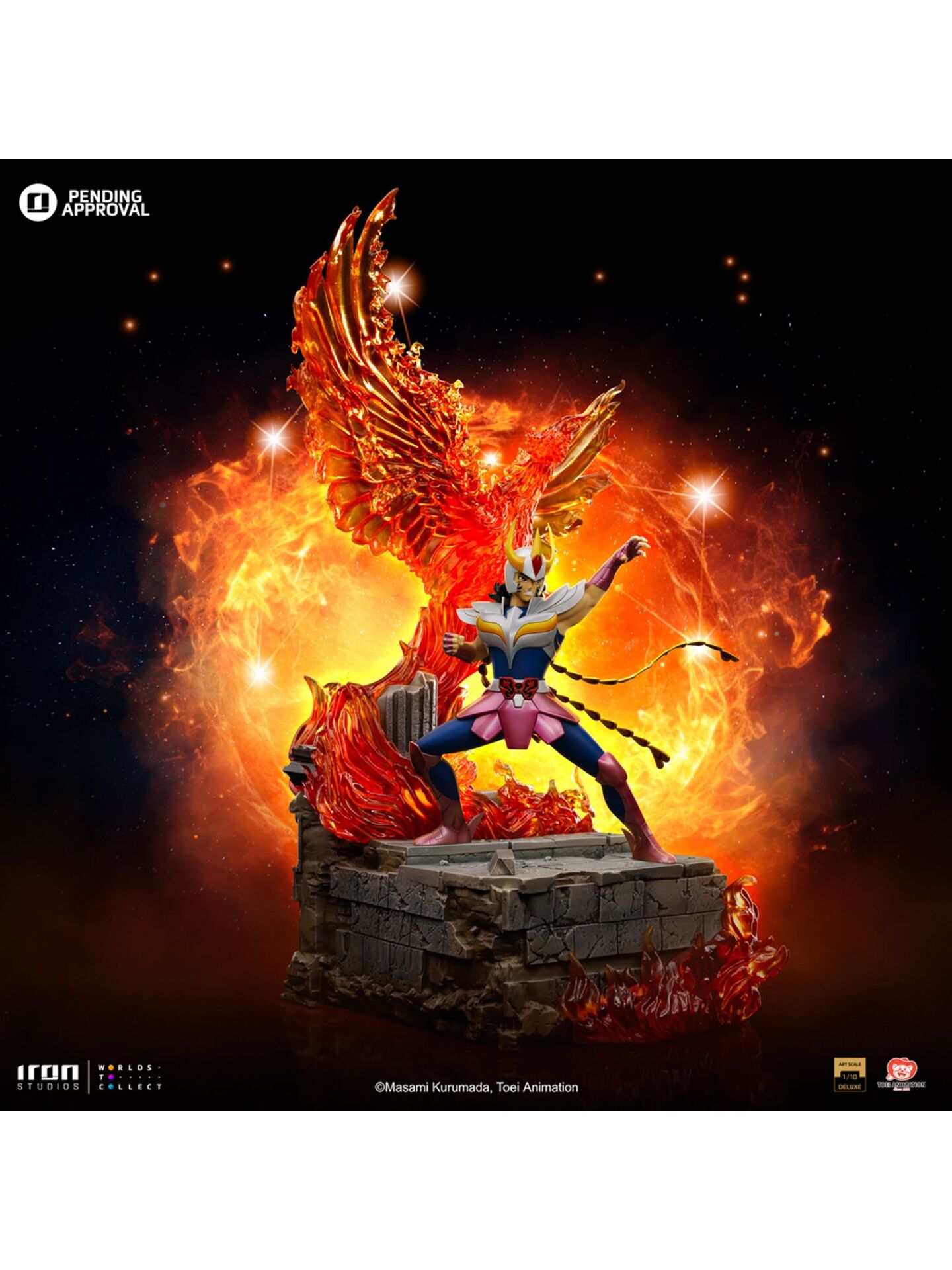 Saint Seiya - Phoenix Ikki - Art Scale - 1/10 - Deluxe (IRON Studios) photo 2