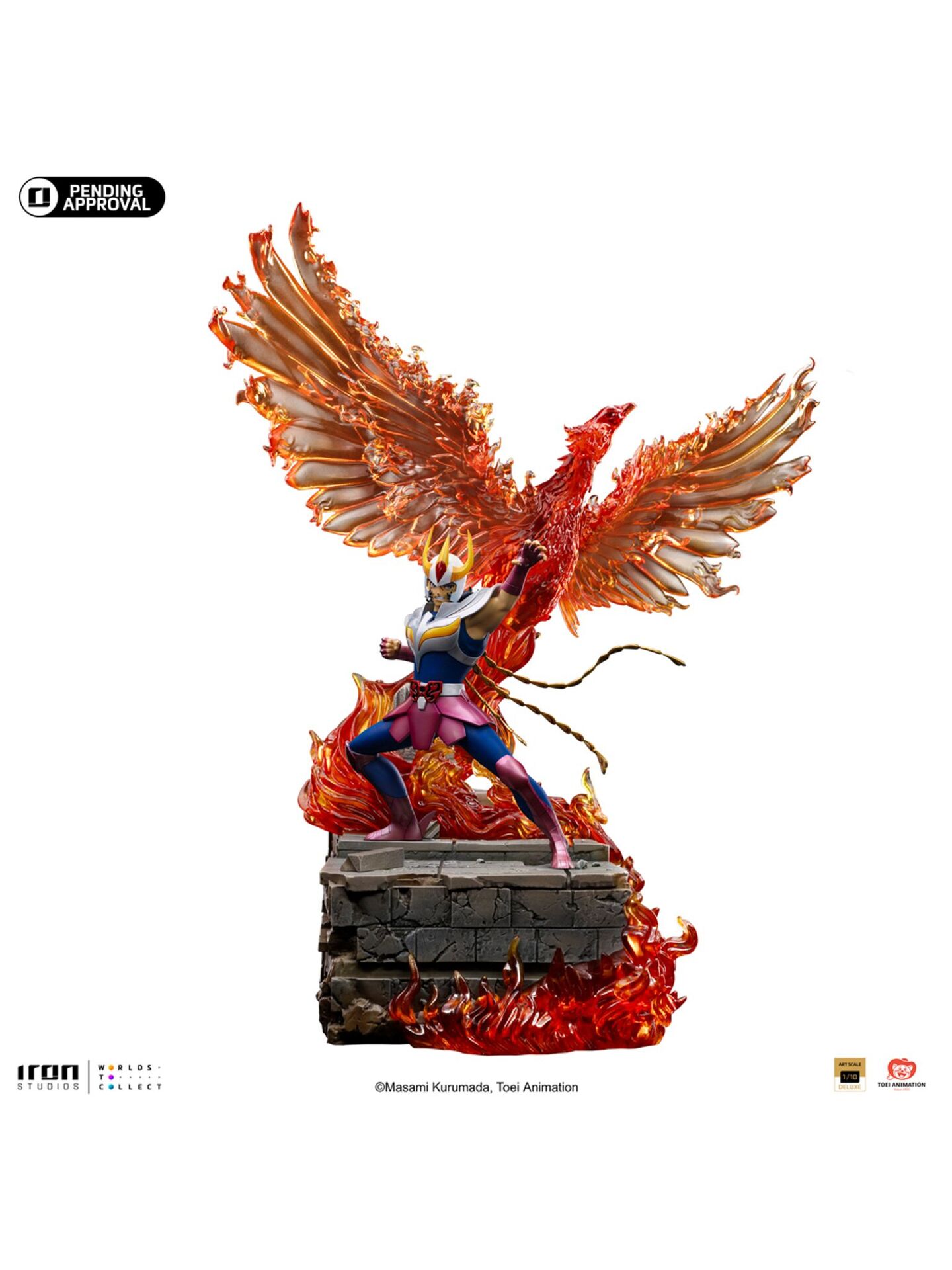 Saint Seiya - Phoenix Ikki - Art Scale - 1/10 - Deluxe (IRON Studios) photo 3
