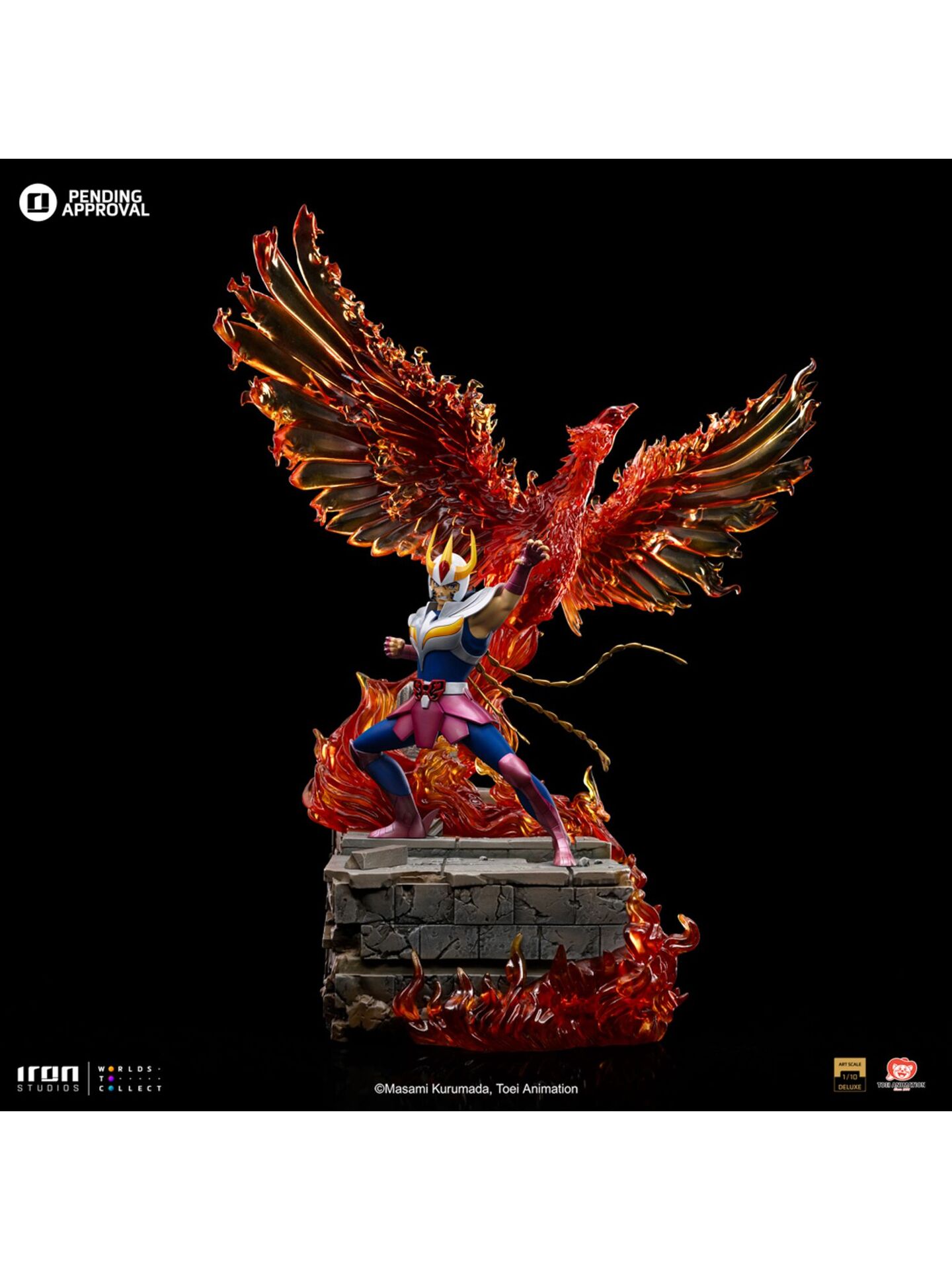 Saint Seiya - Phoenix Ikki - Art Scale - 1/10 - Deluxe (IRON Studios) photo 4