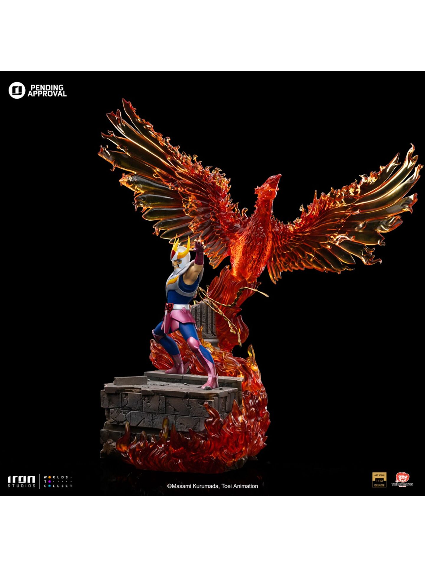 Saint Seiya - Phoenix Ikki - Art Scale - 1/10 - Deluxe (IRON Studios) photo 5