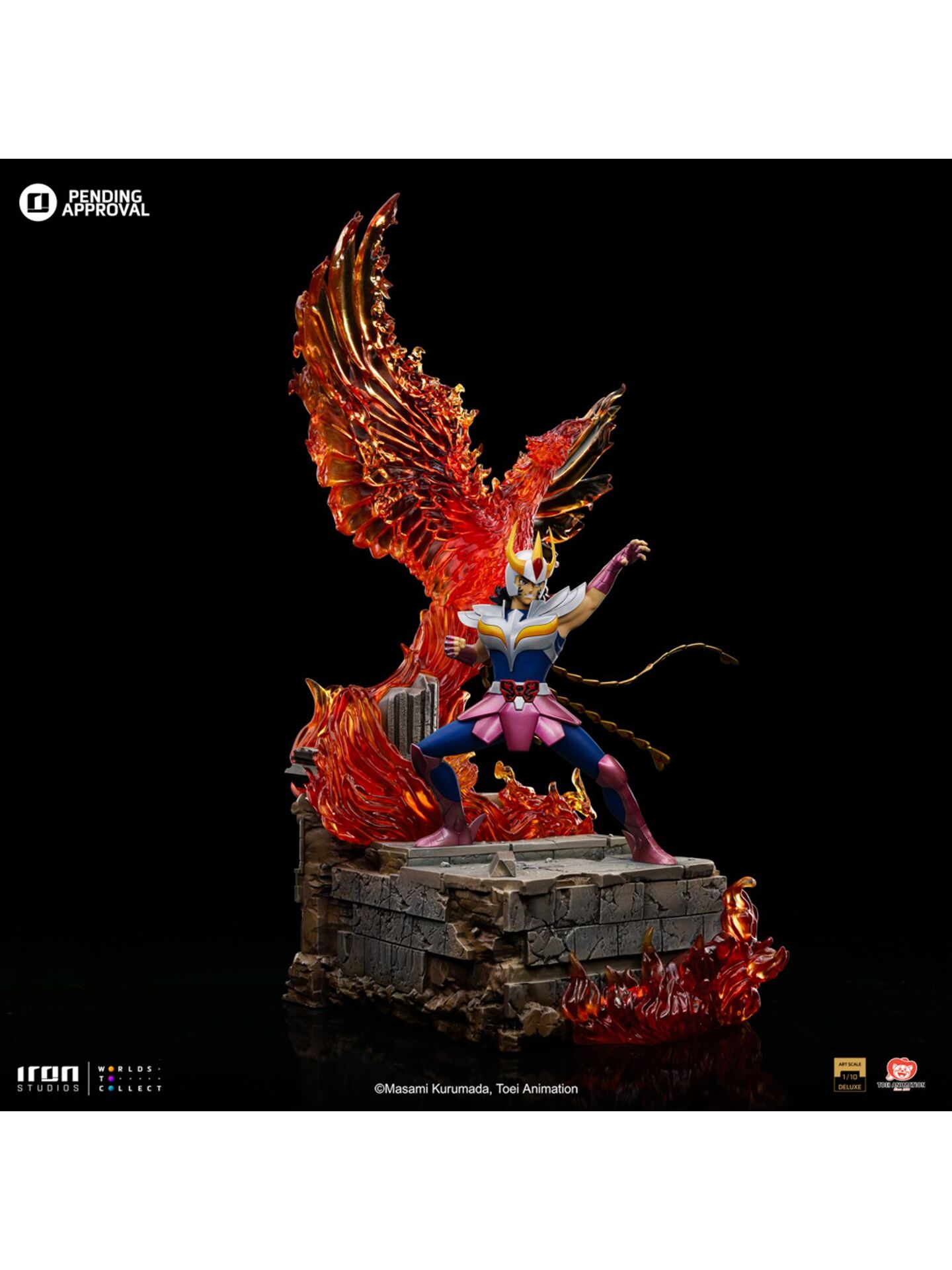 Saint Seiya - Phoenix Ikki - Art Scale - 1/10 - Deluxe (IRON Studios) photo 6