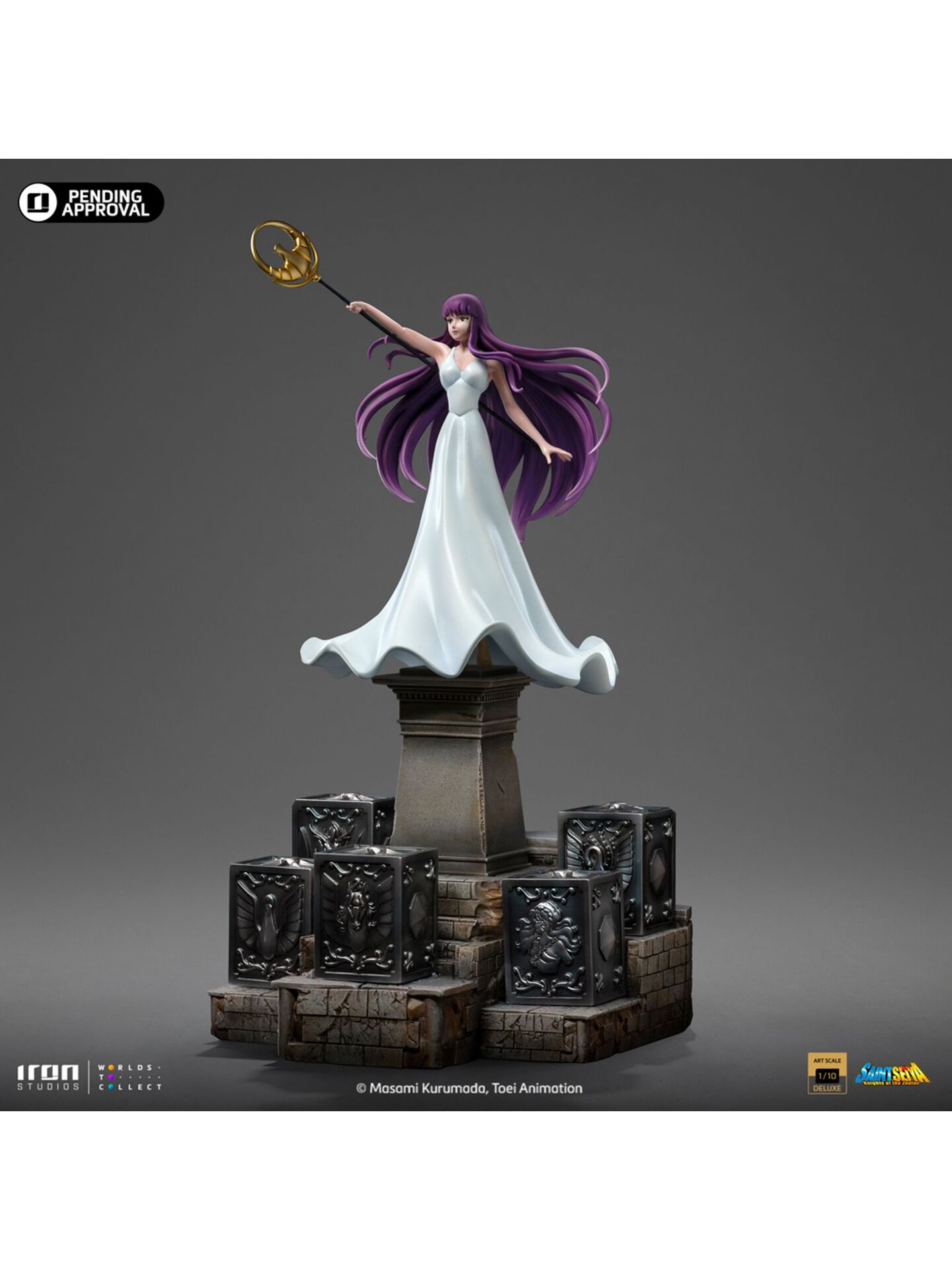 Saint Seiya - Athena (Kido Saori) - Art Scale - 1/10 - Deluxe (IRON Studios) photo 4