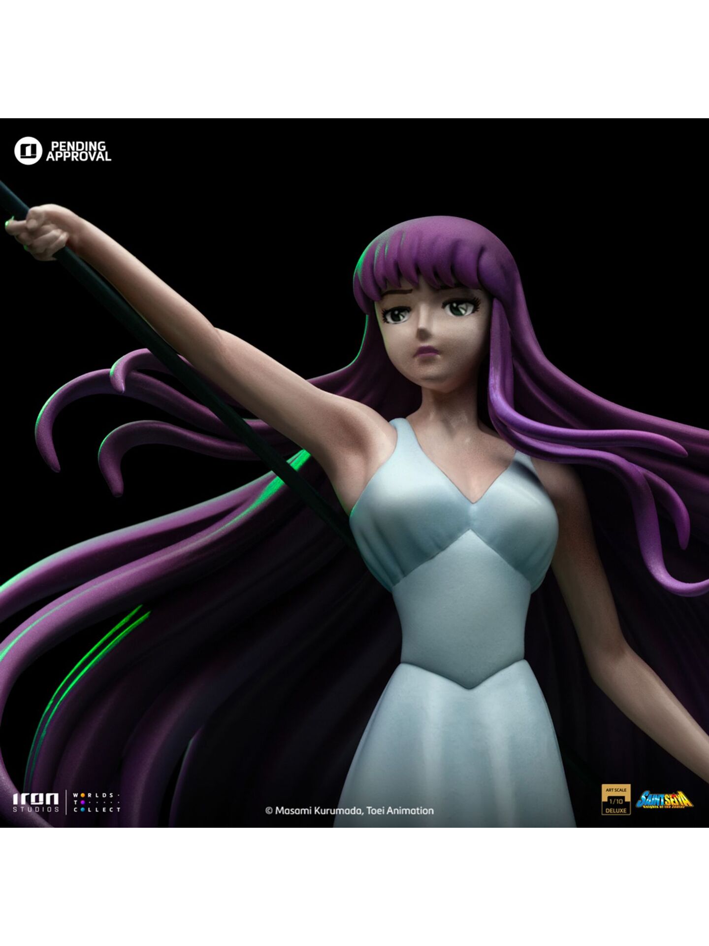 Saint Seiya - Athena (Kido Saori) - Art Scale - 1/10 - Deluxe (IRON Studios) photo 8