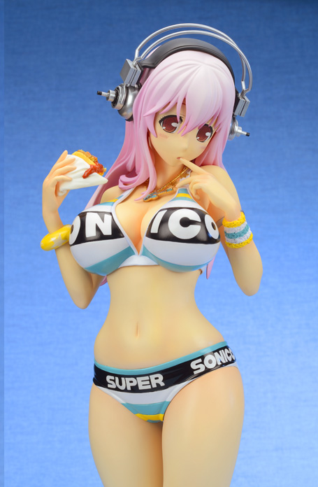 SoniComi (Super Sonico) - Sonico - Gigantic Series - Swimsuit ver. (X-Plus) photo 23