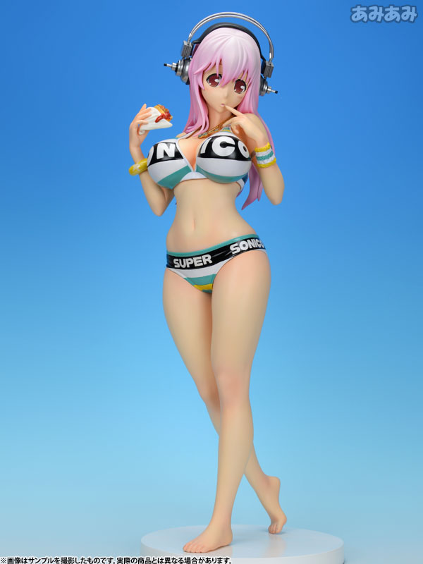 SoniComi (Super Sonico) - Sonico - Gigantic Series - Swimsuit ver. (X-Plus) photo 33