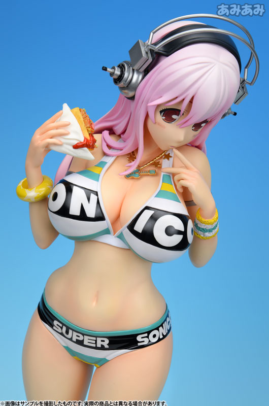 SoniComi (Super Sonico) - Sonico - Gigantic Series - Swimsuit ver. (X-Plus) photo 38