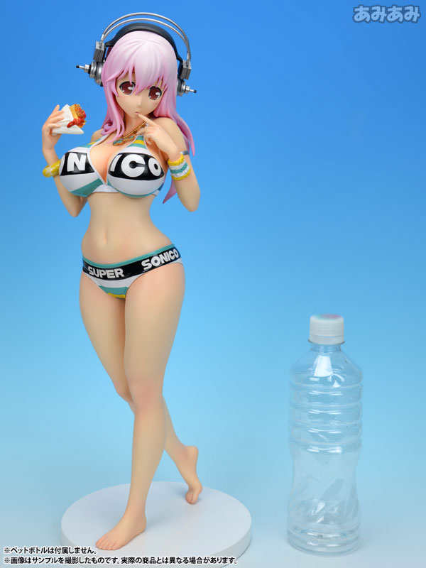 SoniComi (Super Sonico) - Sonico - Gigantic Series - Swimsuit ver. (X-Plus) photo 48