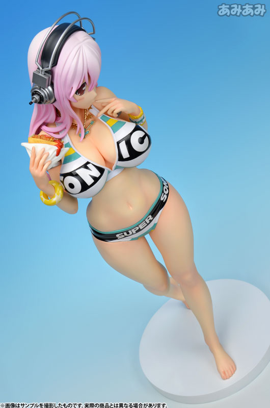 SoniComi (Super Sonico) - Sonico - Gigantic Series - Swimsuit ver. (X-Plus) photo 50