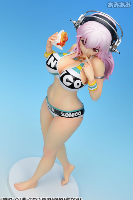 SoniComi (Super Sonico) - Sonico - Gigantic Series - Swimsuit ver. (X-Plus) photo 51