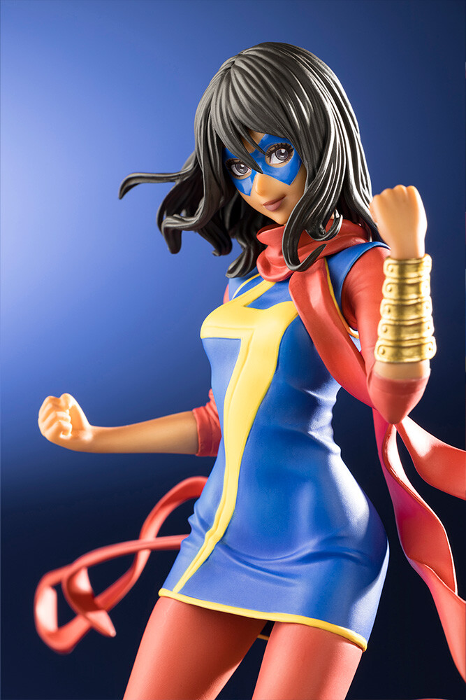 Ms. Marvel - Ms. Marvel (Kamala Khan) - Bishoujo Statue - Marvel x Bishoujo - 1/7 - Renewal Package (Kotobukiya) photo 3