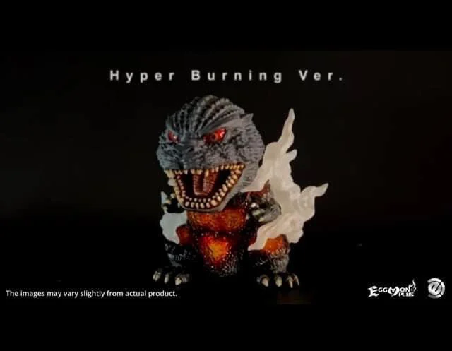 Gojira vs. Destoroyah - Burning Gojira - Eggmon Plus - EMP-002HB - Hyper Burning Ver. (EZHOBI) photo 6
