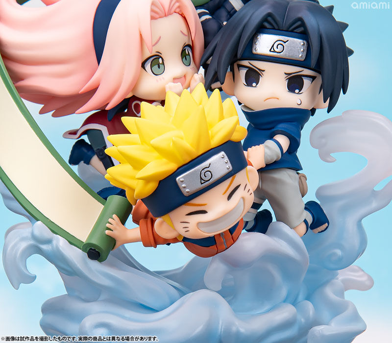 Naruto Shippuuden - Haruno Sakura - Hatake Kakashi - Uchiha Sasuke - Uzumaki Naruto - FigUnity (MegaHouse)