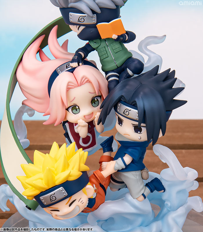 Naruto Shippuuden - Haruno Sakura - Hatake Kakashi - Uchiha Sasuke - Uzumaki Naruto - FigUnity (MegaHouse) photo 2